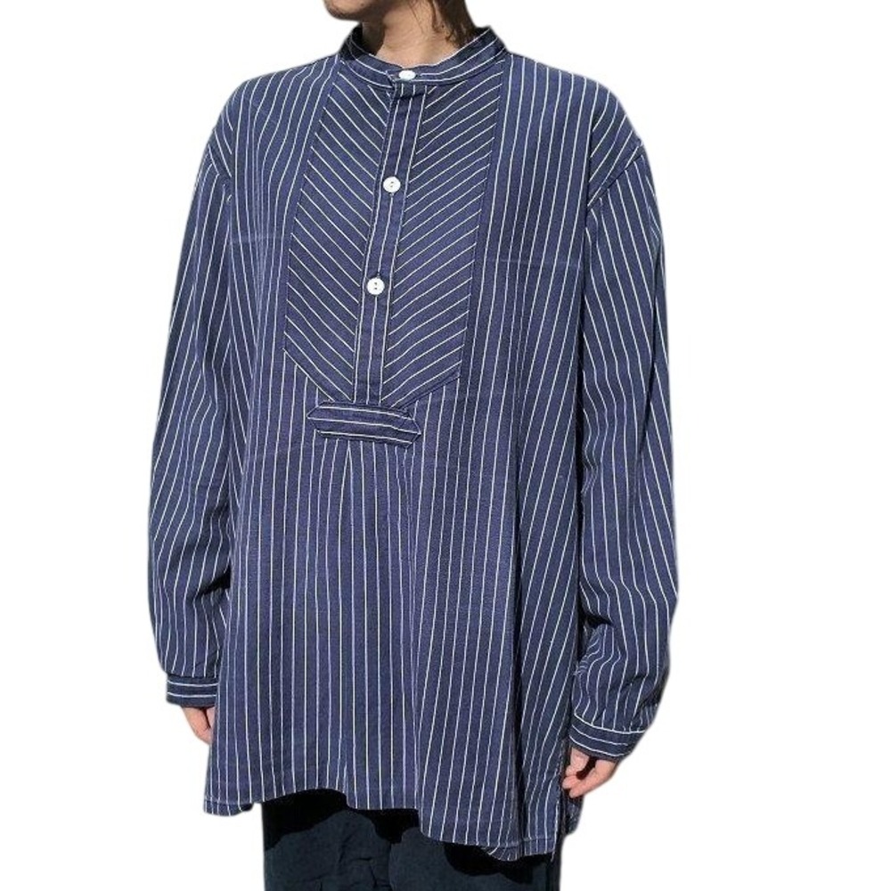 VINTAGE NWT German Fisherman Smock Shirt 100% Cotton Canvas Finkenwerder Size 52